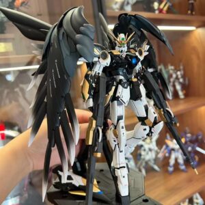 Wing Zero MG Black Custom Painted Model