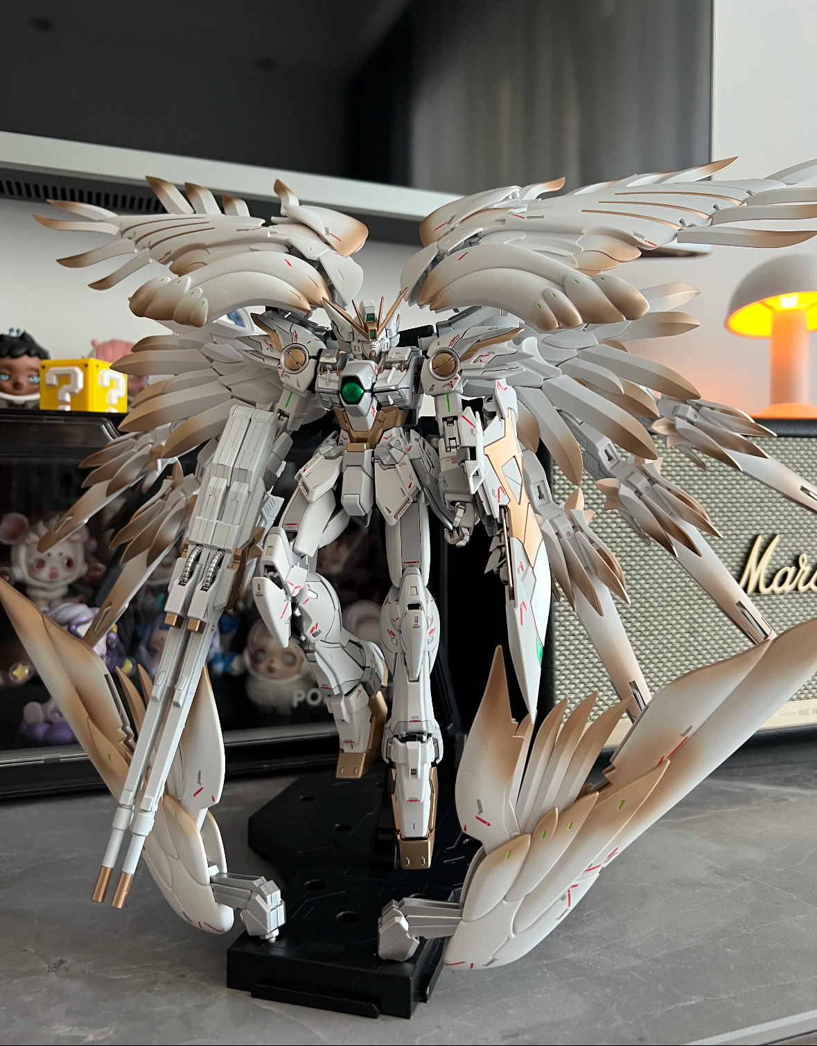 Wing Zero MG Golden Yukihime Custom Painted Model