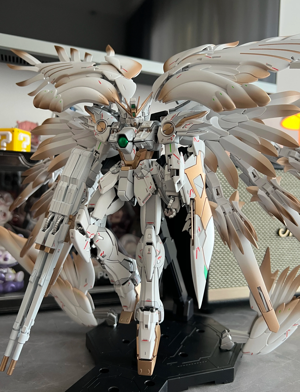 Wing Zero MG Golden Yukihime Custom Painted Model - 图片 2