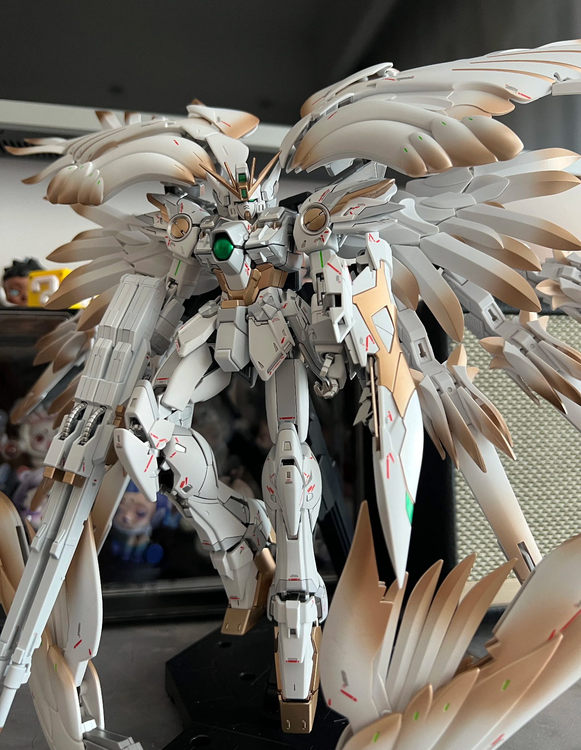 Wing Zero MG Golden Yukihime Custom Painted Model - 图片 3