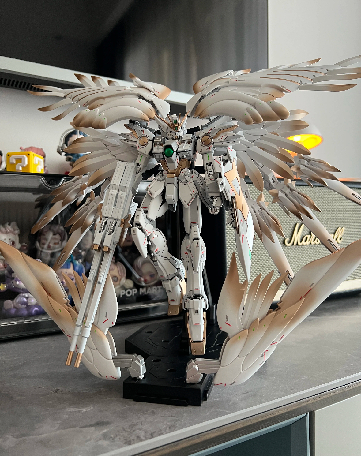 Wing Zero MG Golden Yukihime Custom Painted Model - 图片 4