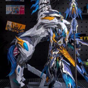 Zhao Yun&White Horse Model - Handcrafted Assembled Finished Product