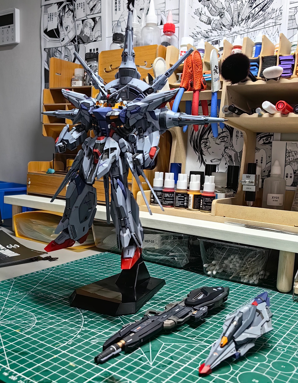 MG Providence Gundam Hand-Painted Finished Model with Custom Add-On Parts - 图片 6