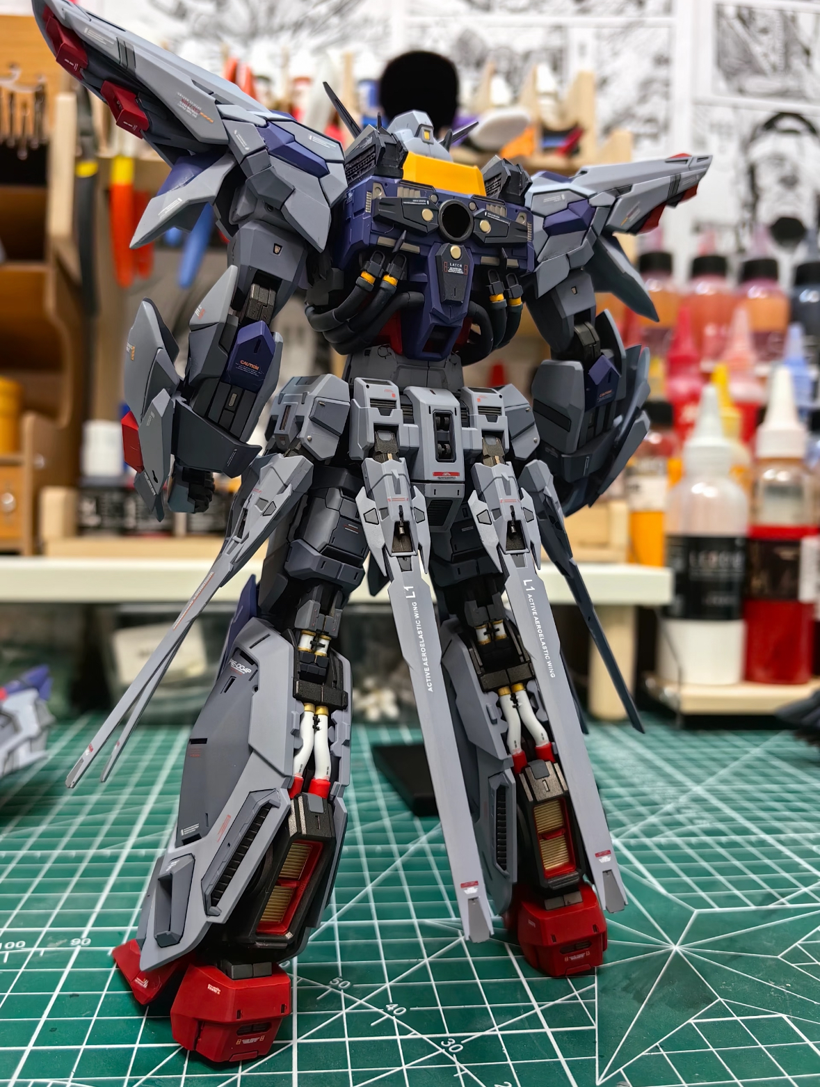 MG Providence Gundam Hand-Painted Finished Model with Custom Add-On Parts - 图片 7