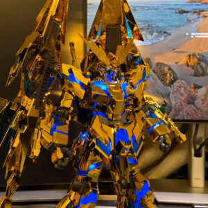 Gundam PG Phoenix TN - Chrome-Plated LED Handmade Model